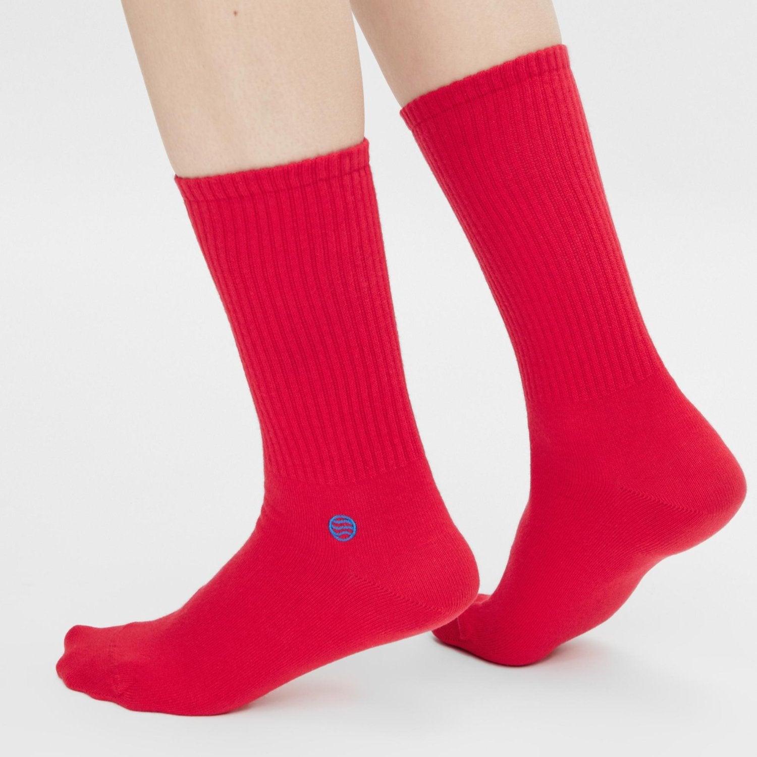 2 Paar Red Retro Socken - Natural Vibes Clothing