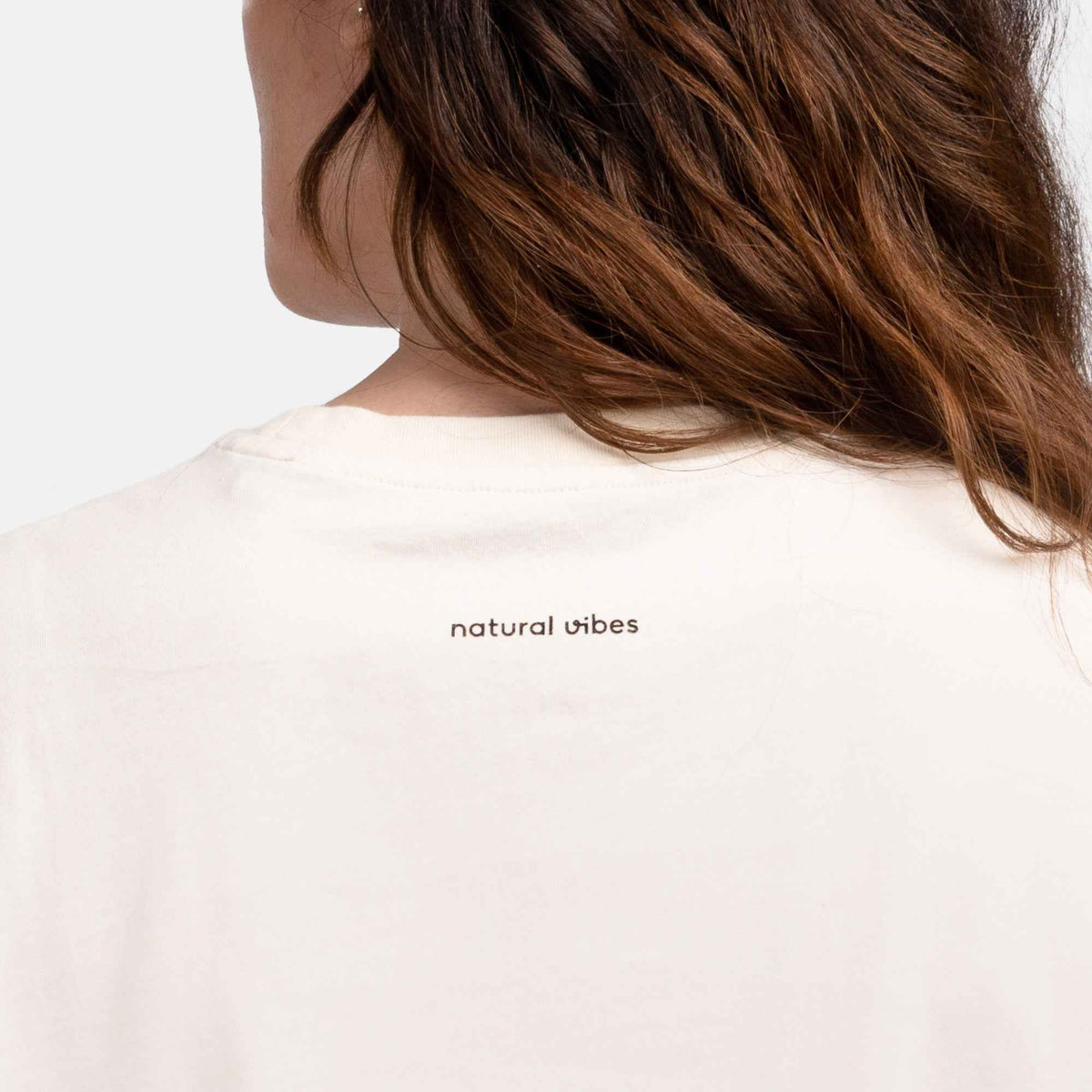 Natural Vibes T-Shirt Cat Nap weiß