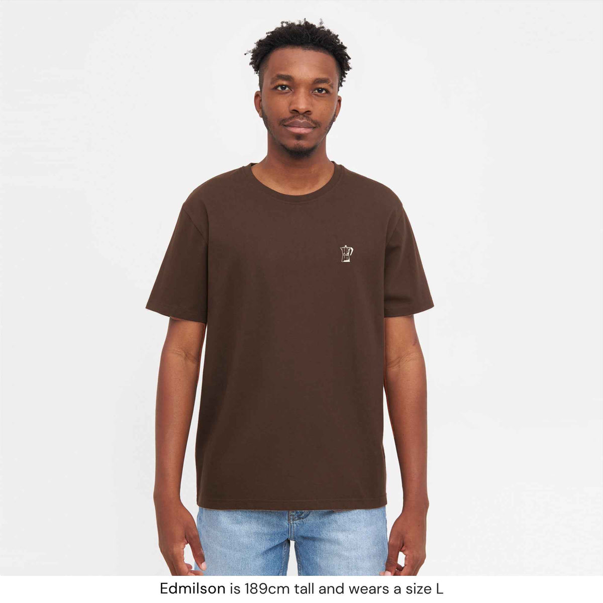 Natural Vibes T-Shirt Coffee braun
