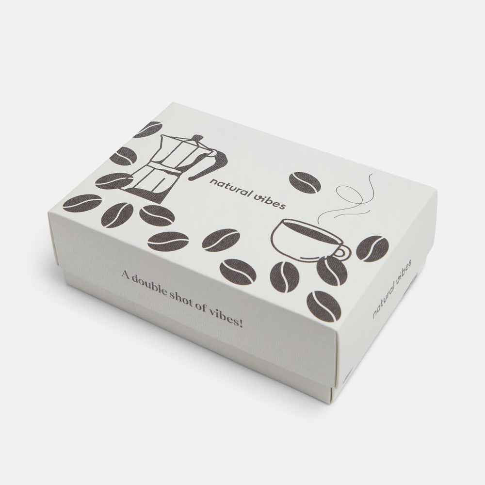 Kaffee Liebhaber Geschenk (2er Pack)