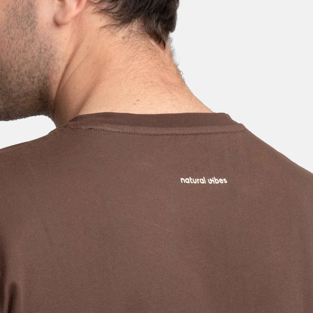 Natural Vibes T-Shirt Coffee braun