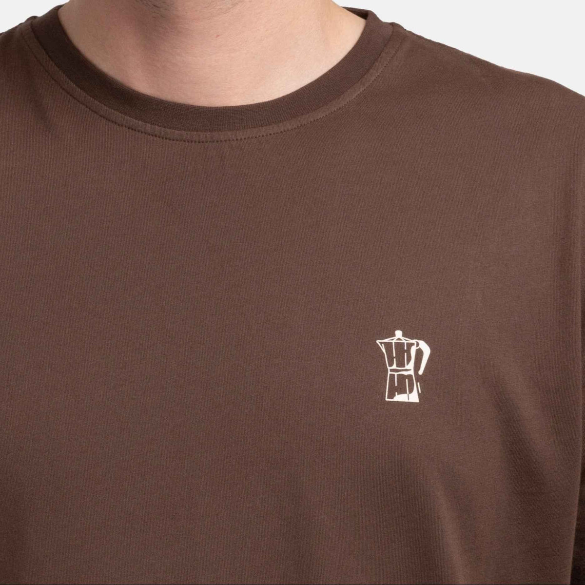 Natural Vibes T-Shirt Coffee braun