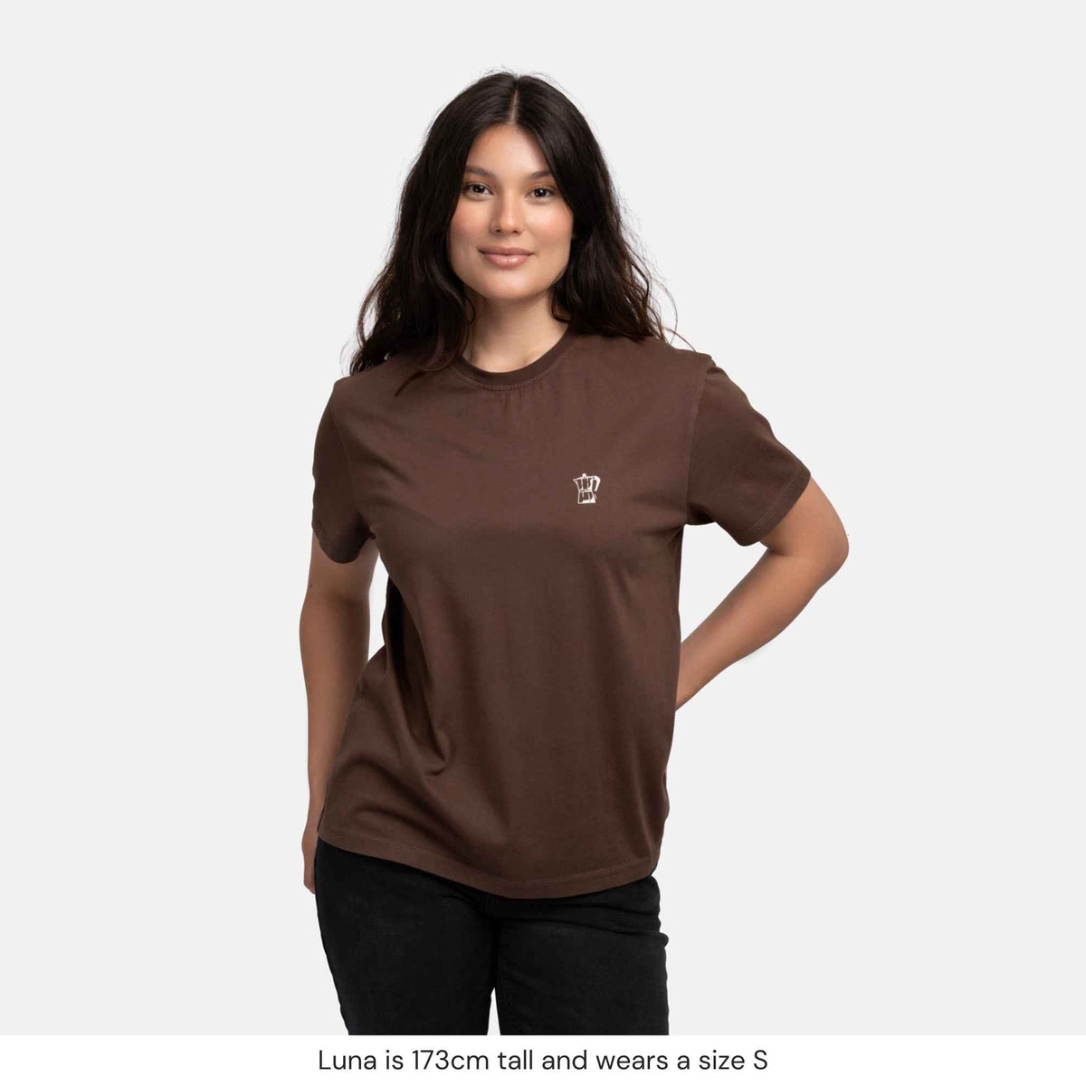 Natural Vibes T-Shirt Coffee braun