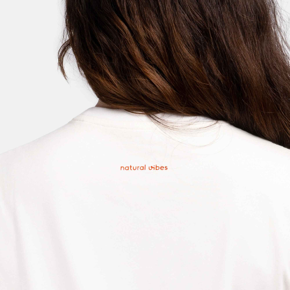 Natural Vibes T-Shirt More Amour weiß