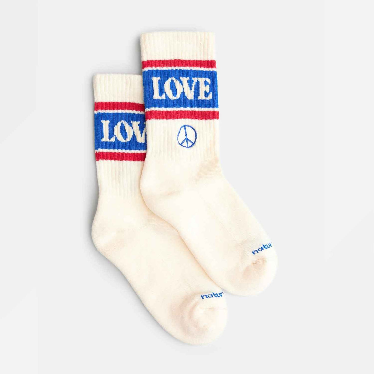 Peace and Love Tennissocken