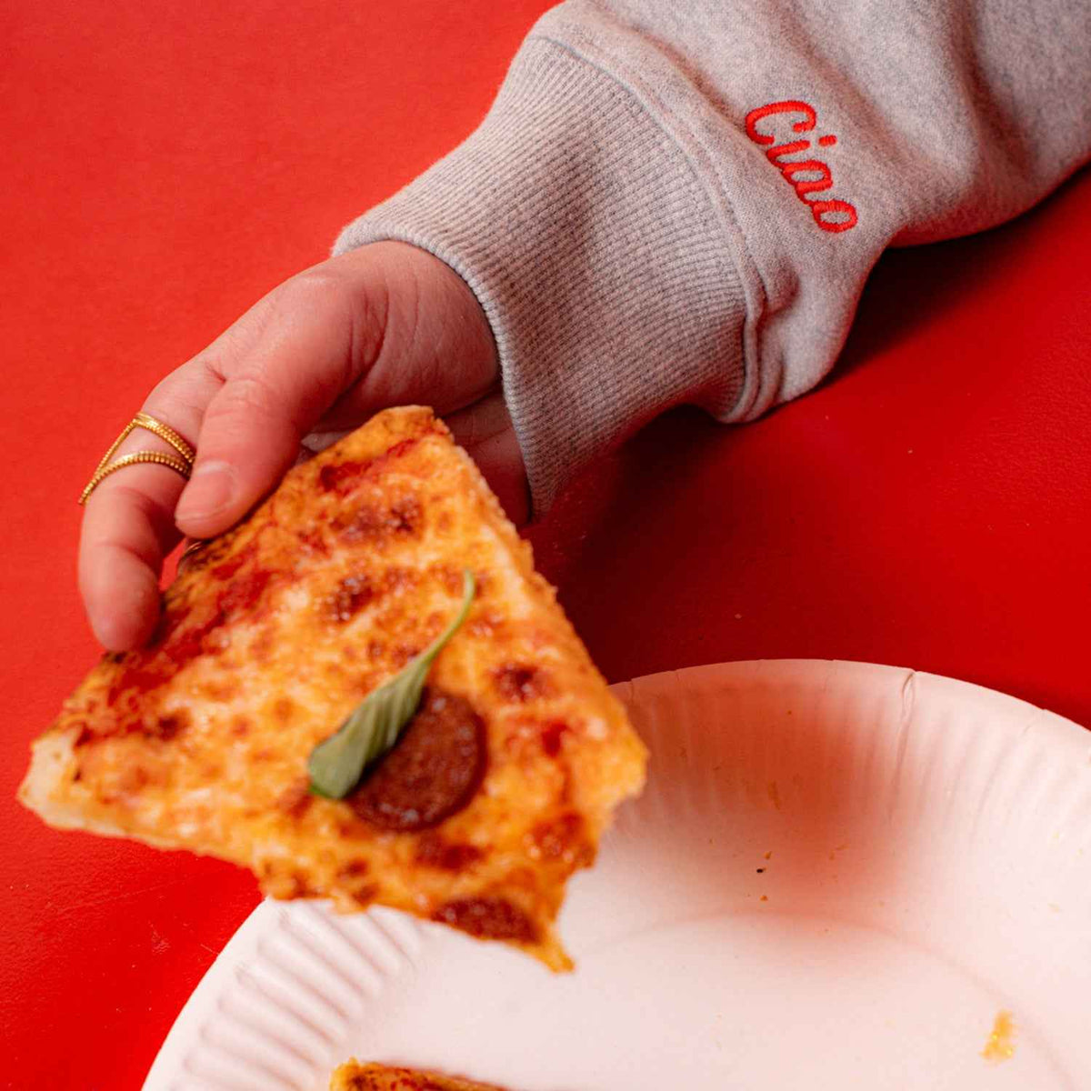 Natural Vibes Sweatshirts Pizza Ciao