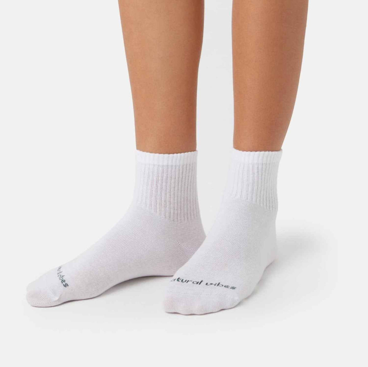 Schwarze & Weiße Sneaker Socken (Basics 4er Pack)