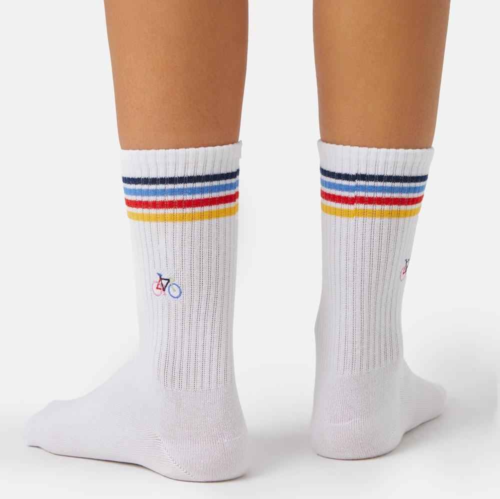 Fahrrad Tennissocken bunt