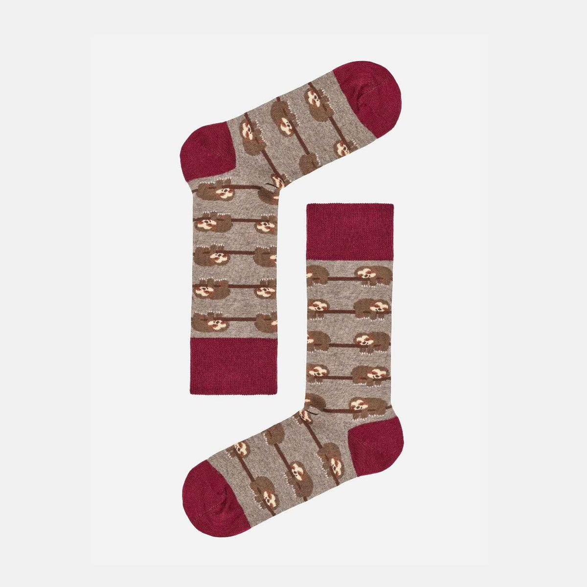 Braune Faultier Socken - Natural Vibes