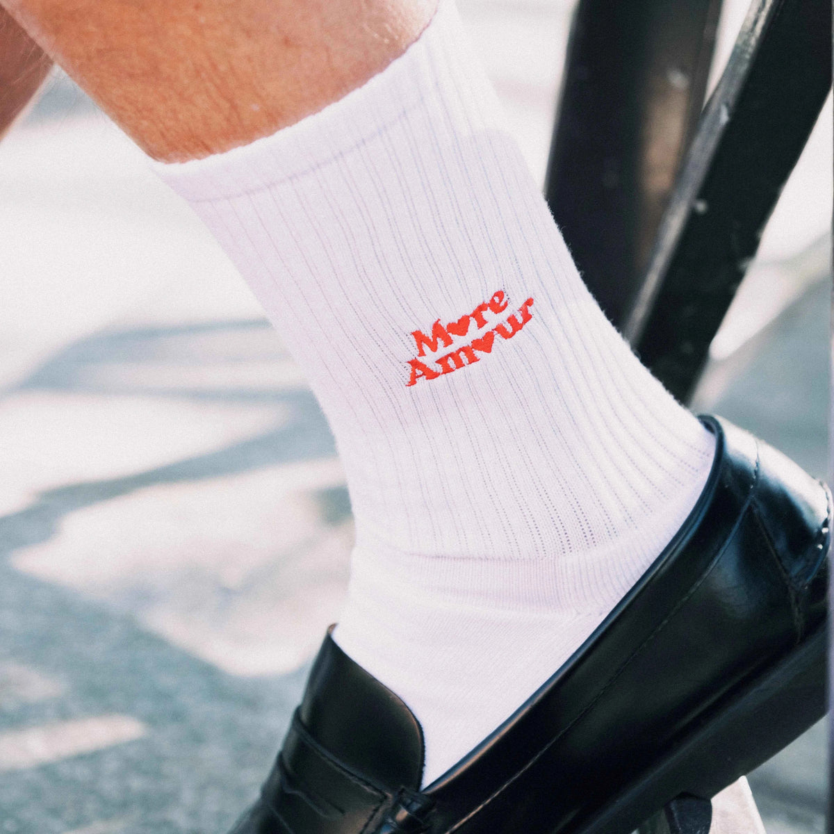 More Amour Tennissocken
