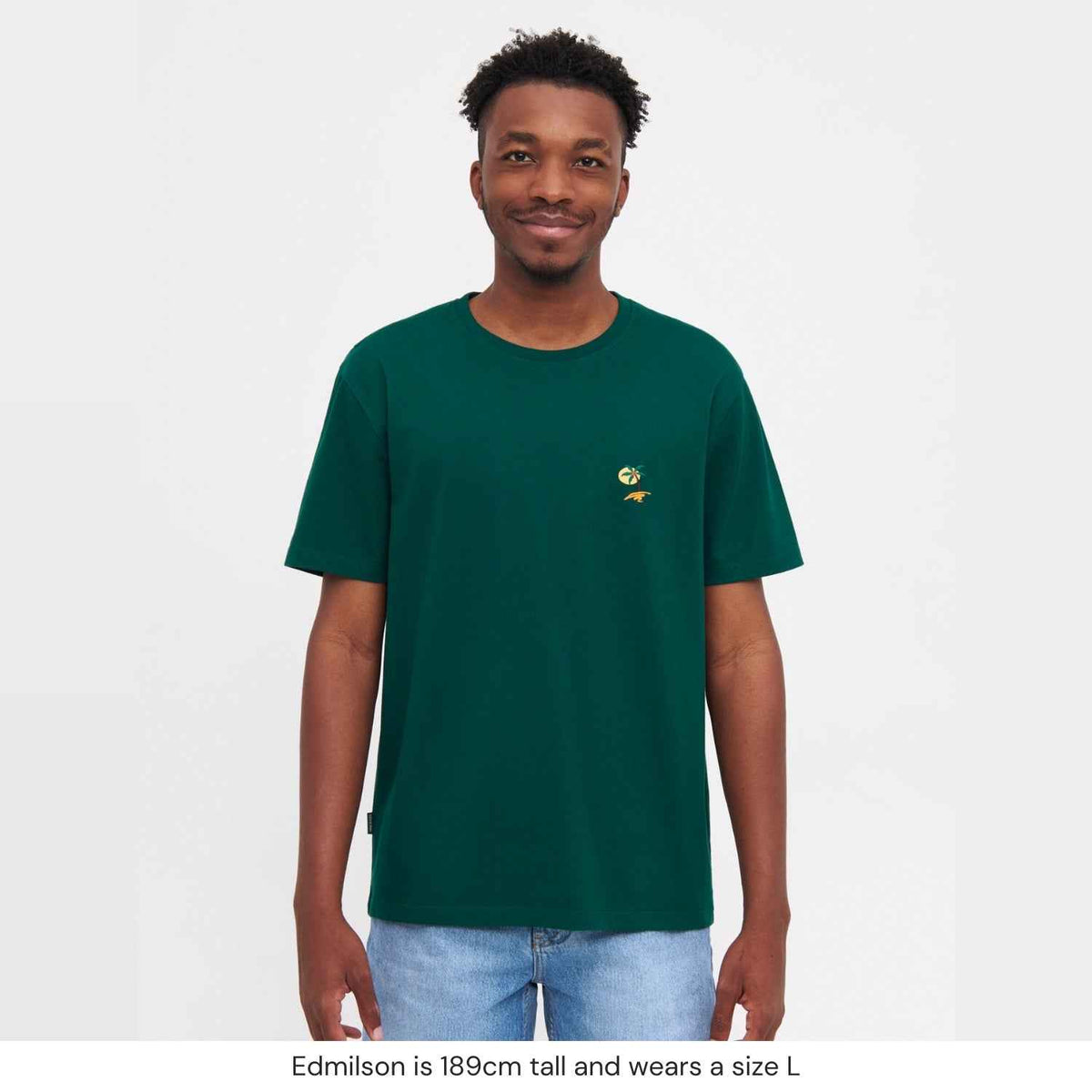 Natural Vibes T-Shirt Island grün