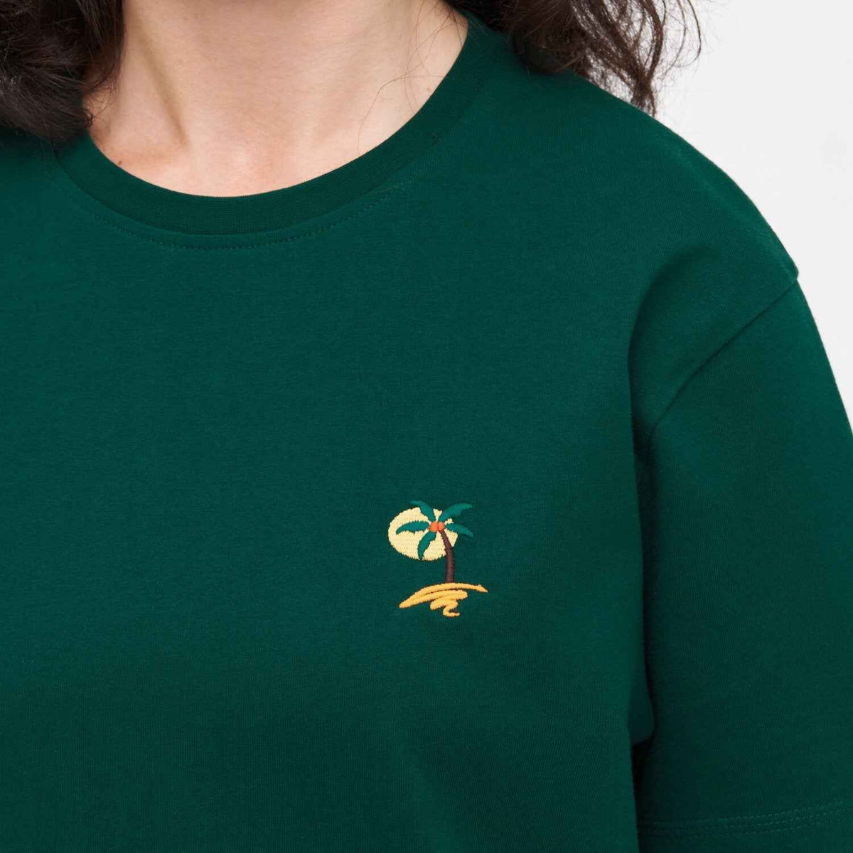 Natural Vibes T-Shirt Island grün