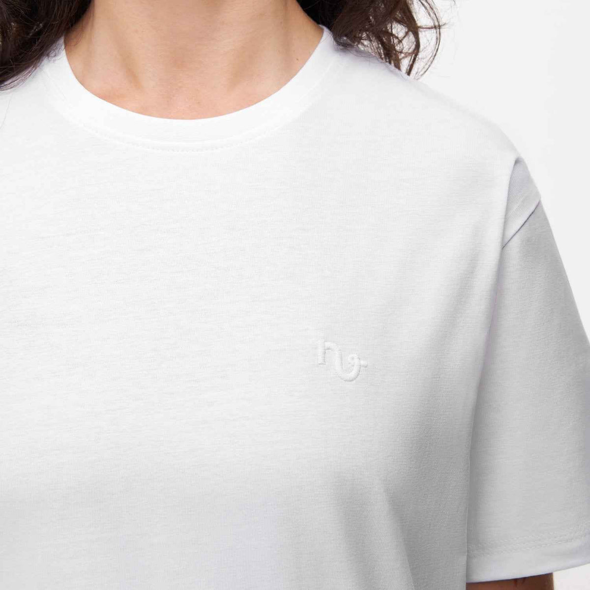 Natural Vibes T-Shirt NV Logo weiß