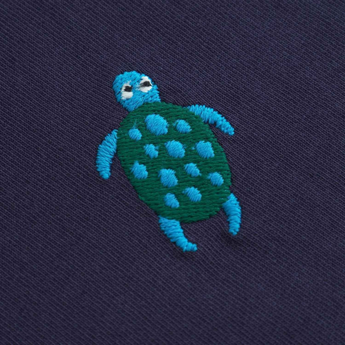 Natural Vibes T-Shirt Schildkröte blau