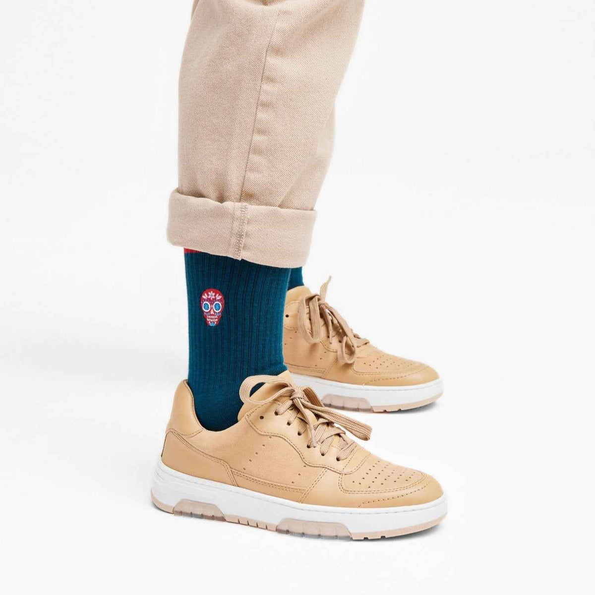 Skull Tennissocken