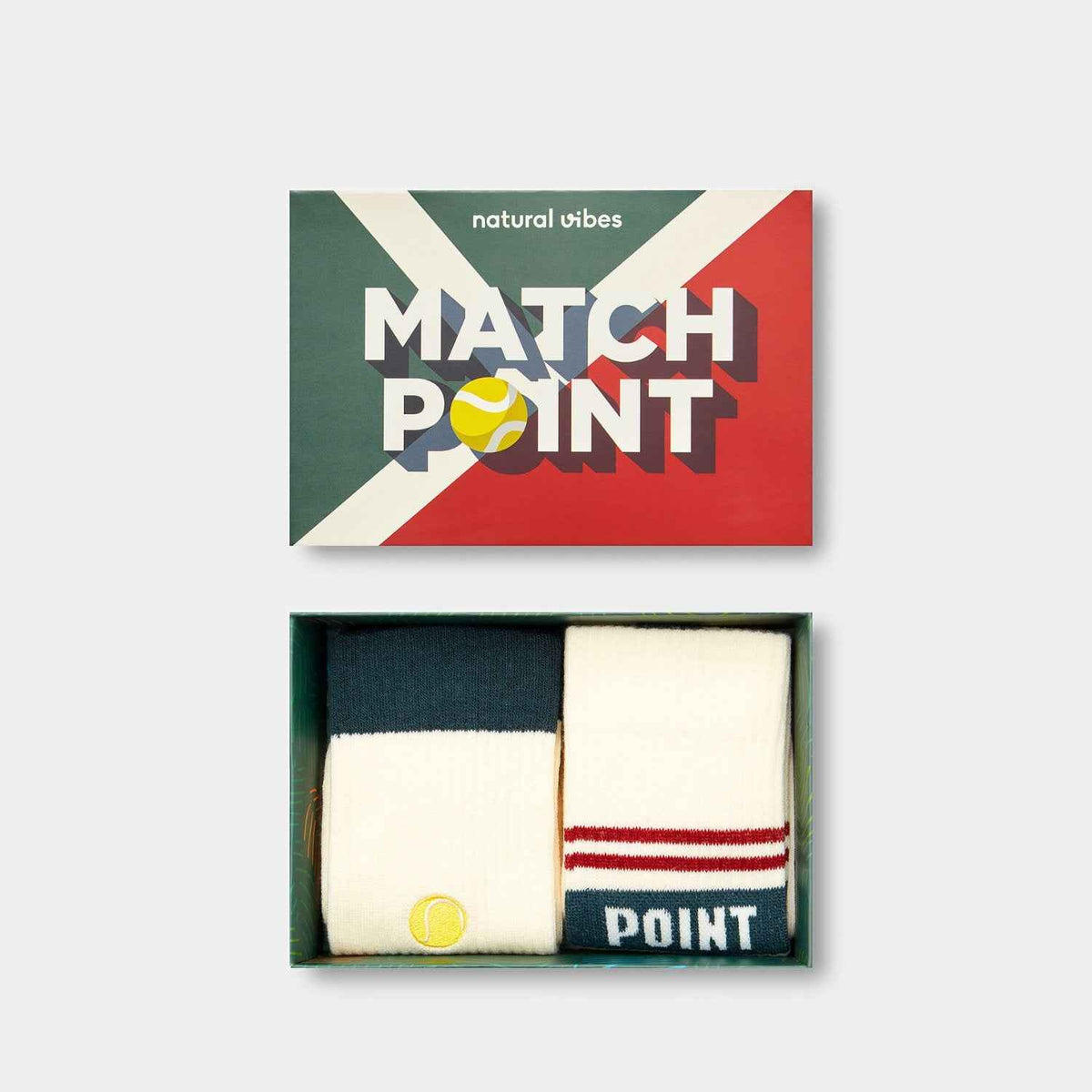 Tennis Match Point Geschenkset (2er Pack)
