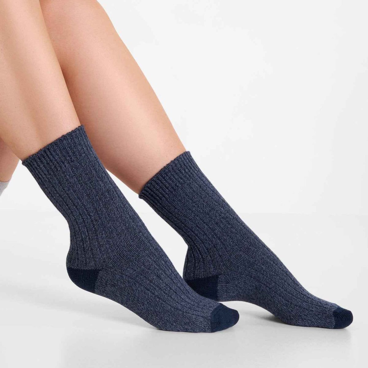 Gestrickte Socken (2er Pack)