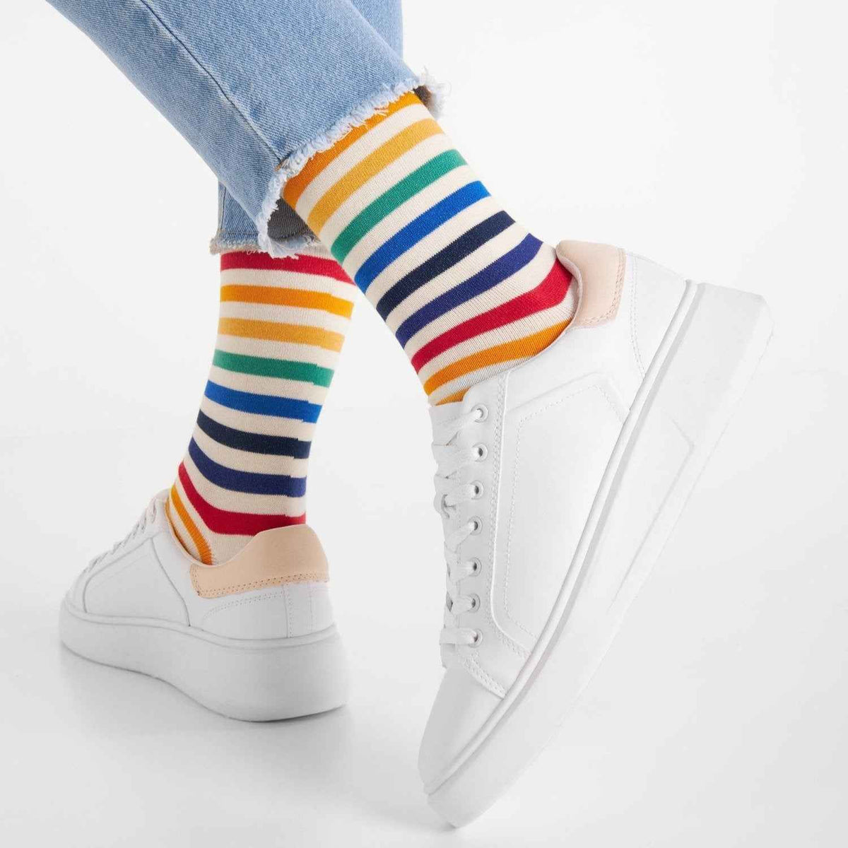 Arcoiris Socken Streifen