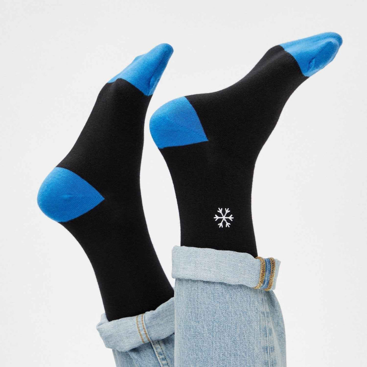 Schneeflocke Socken