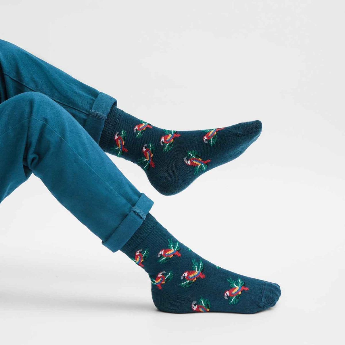 Tropical Parrot Kindersocken