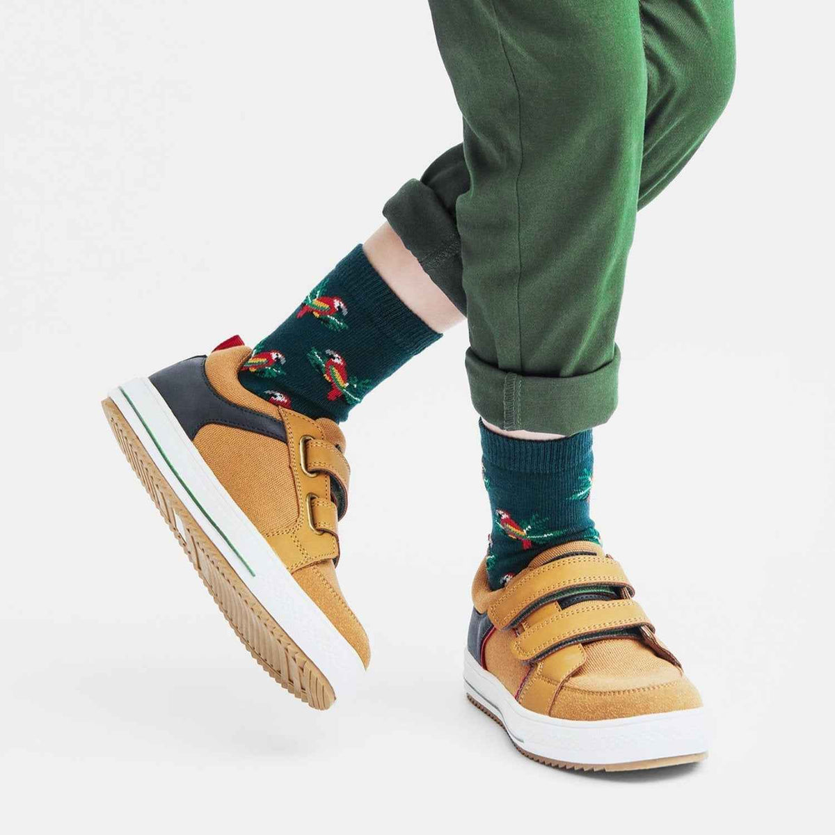 Tropical Parrot Kindersocken