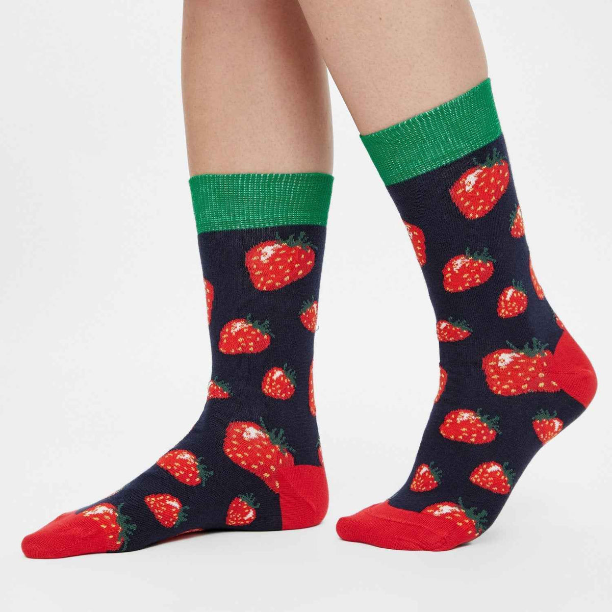 Erdbeeren Socken