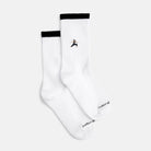 Bio-Tennissocken "Warrior" mit Yoga-inspirierten aufgesticktem Design am Schaft  – Natural Vibes Clothing
