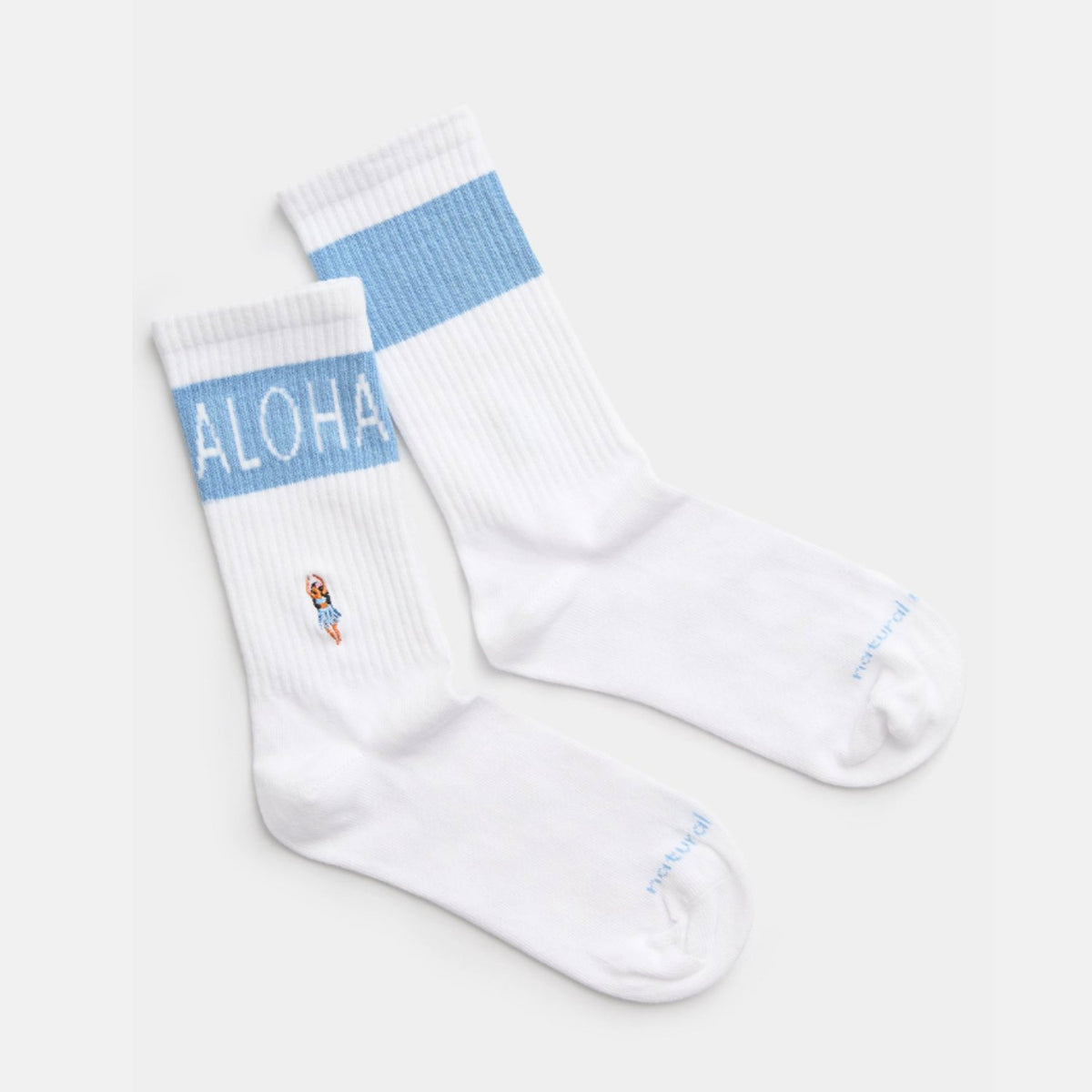 Aloha crew socks β Natural Vibes