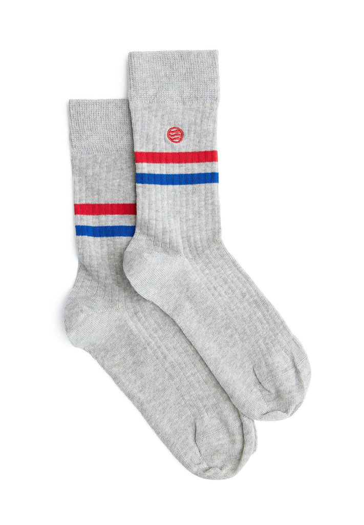 Gerippte Socken grau - Natural Vibes Clothing