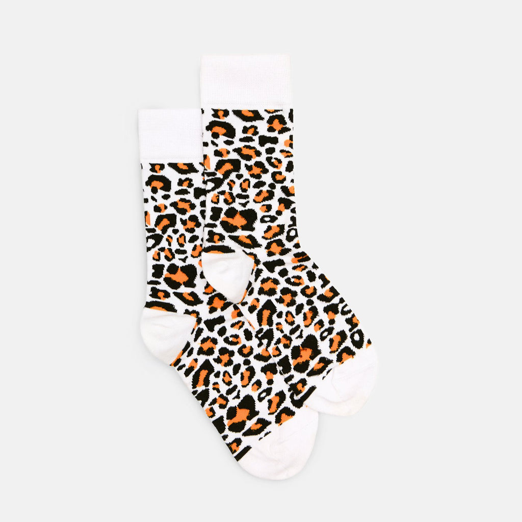 Leoparden Socken weiß - Natural Vibes Clothing