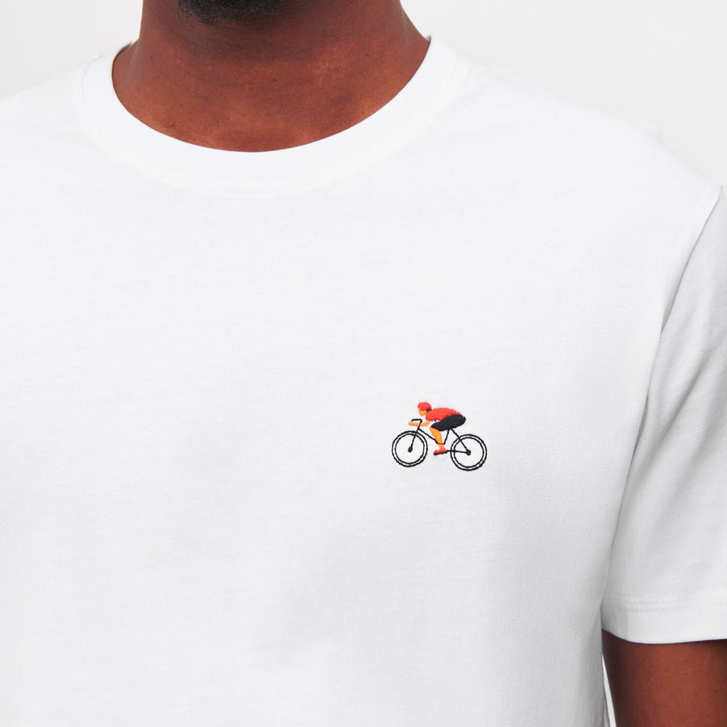 Natural Vibes T-Shirt Fahrrad weiß - Natural Vibes Clothing