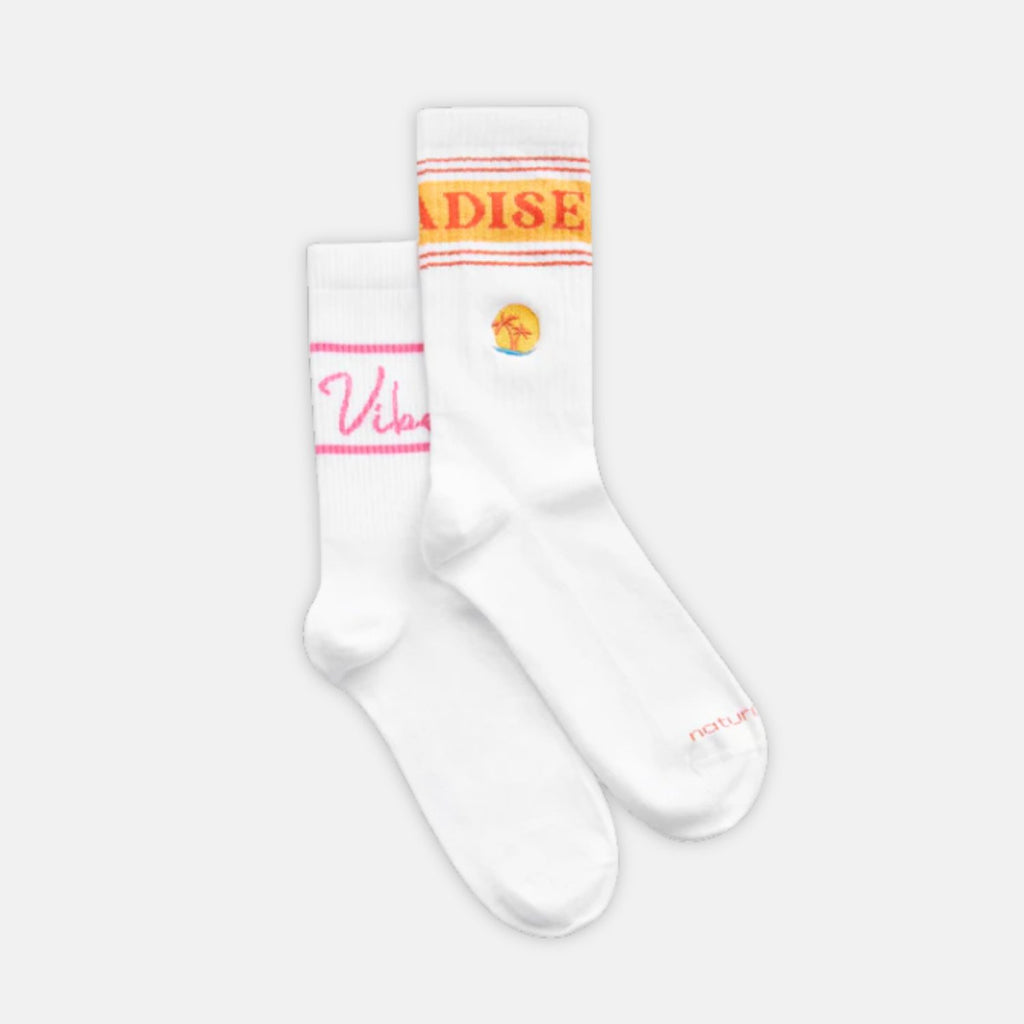 Paradise Vibes Tennissocken (2er Pack) - Natural Vibes Clothing