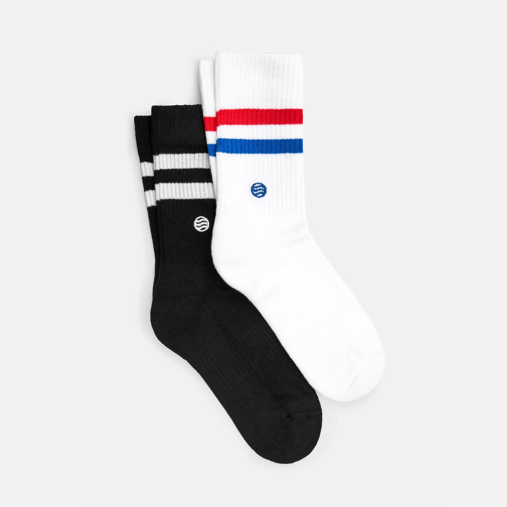 Retro Sport Tennissocken (2er Pack) - Natural Vibes Clothing