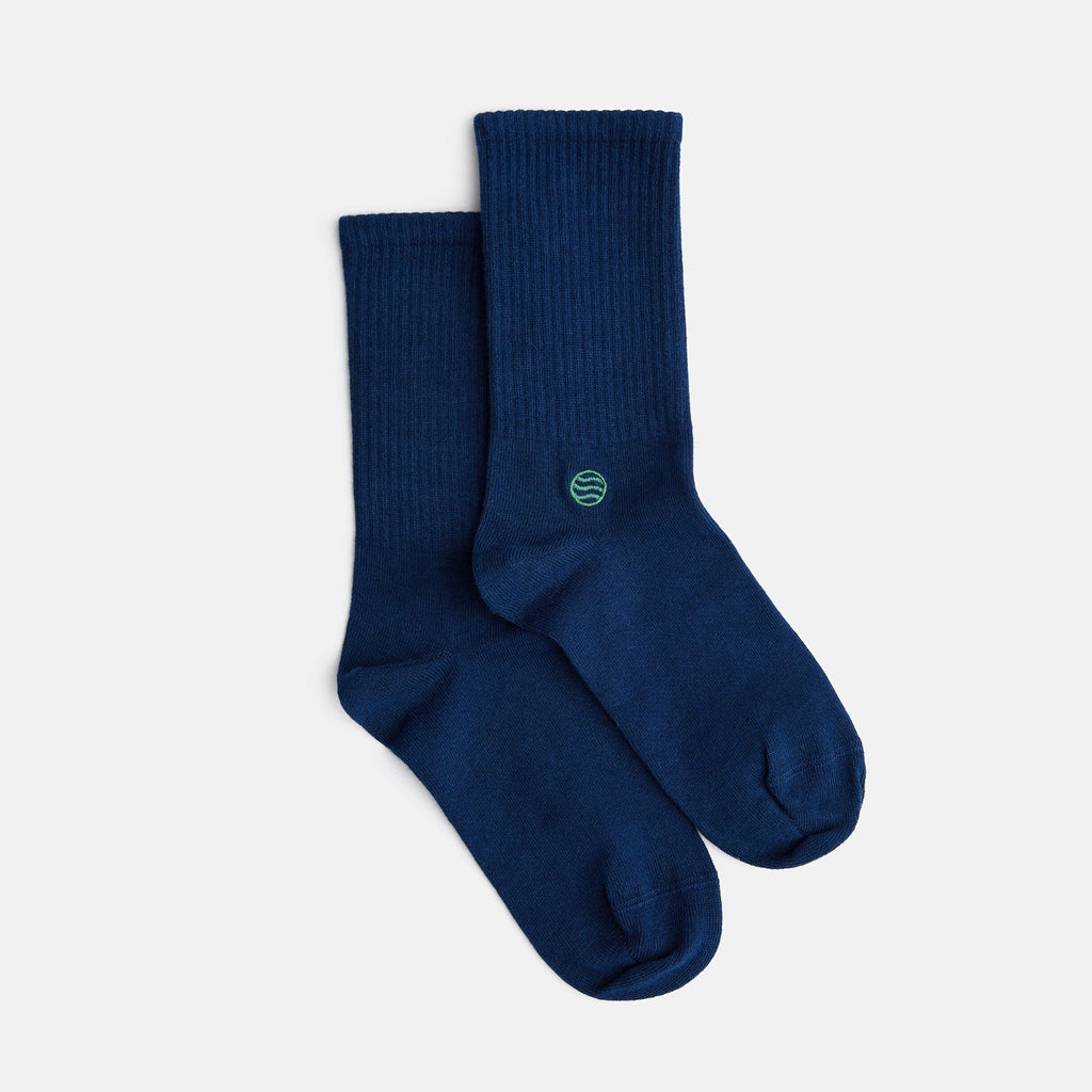 Retro Style Tennissocken blau navy - Natural Vibes Clothing