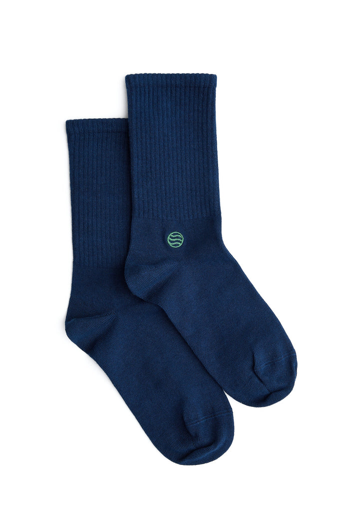 Socken Retro Style Blau - Natural Vibes Clothing