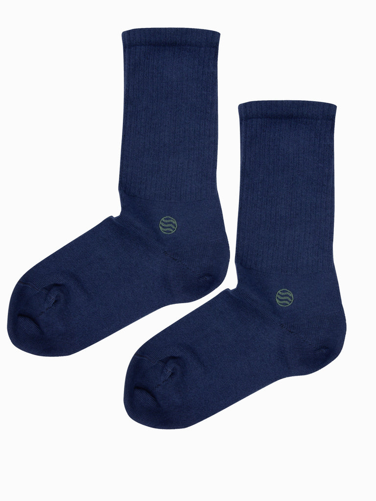 2 Paar Blue Retro Socken - Natural Vibes Clothing