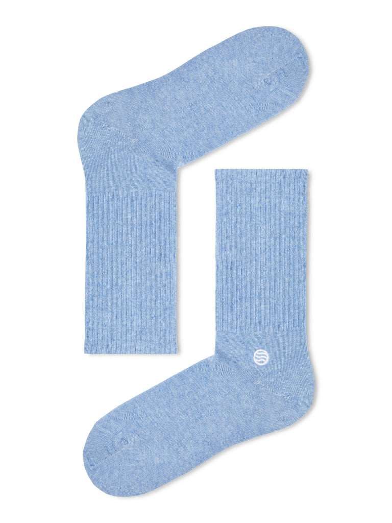 Hellblau Socken Retro Style - Natural Vibes Clothing