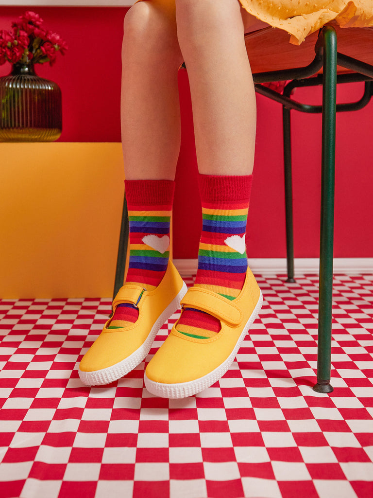 Kinder Rainbow Socken - Natural Vibes Clothing