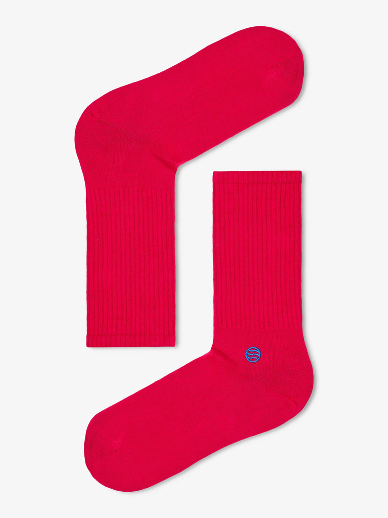 Rot Socken Retro Style - Natural Vibes Clothing