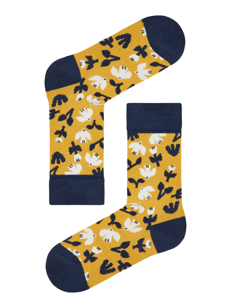 Socken mit Vogel-Muster - Natural Vibes Clothing